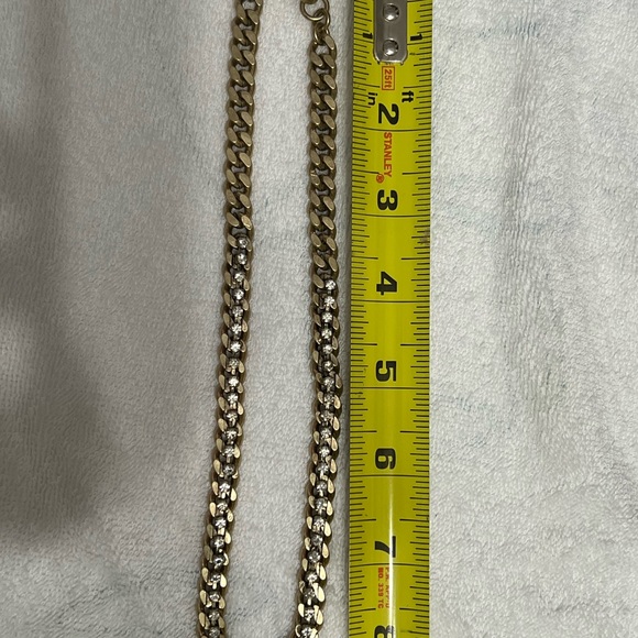 Goldish chunky necklace - Picture 5 of 5